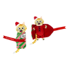 Kong Pull A Partz Present Toy for Cats (Red & Yellow) Cats-Toys Kong 4in