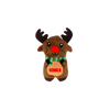 Kong Refillables Reindeer Toy for Cats (Brown) Cats-Toys Kong 5in