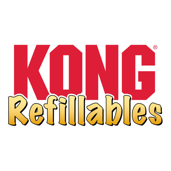 Kong Refillables Snowman Toy for Cats (White)