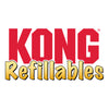 Kong Refillables Snowman Toy for Cats (White) Cats-Toys Kong