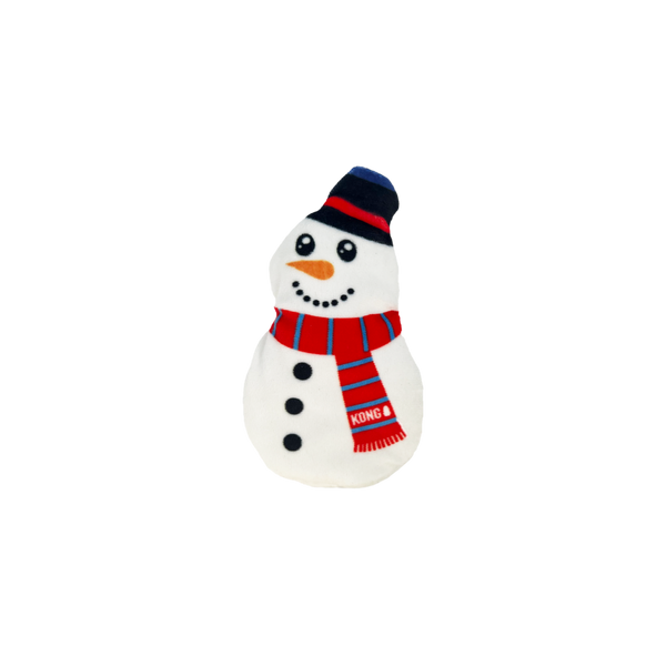 Kong Refillables Snowman Toy for Cats (White)