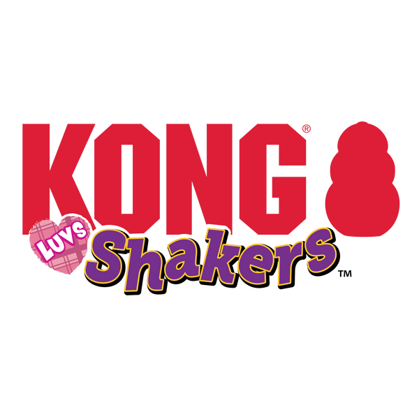 Kong Shakers Luvs Reindeer Toy for Dogs (Red & Green)