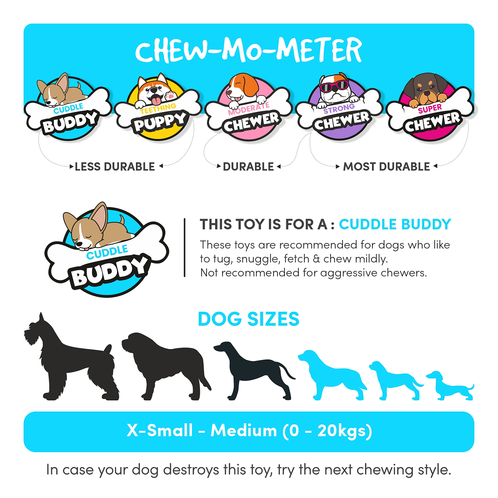 Barkbutler x Fofos Birthday Cake Plush Toy for Dogs Dogs-Toys Barkbutler