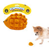 Squeeezys Latex Hedgehog Squeaky Chew Toy for Dogs (Orange)