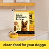 Henlo Baked Chicken & Rice Dog Dry Food | 100% human grade ingredients Dogs- Dry Food Henlo 2.8kg