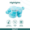 Zippy Paws Squeakie Pads Hippo & Aligator Plush Toy for Dogs Dogs-Toys Zippy Paws