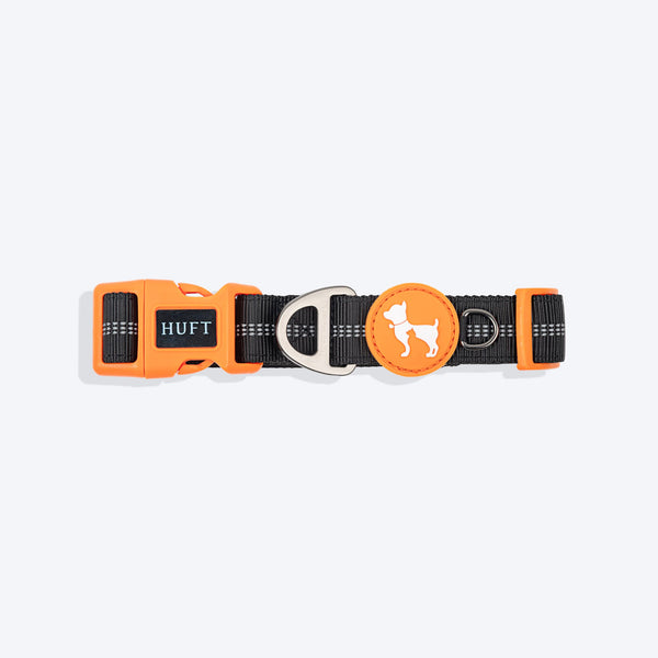HUFT Xplorers Collar for Dogs (Black)