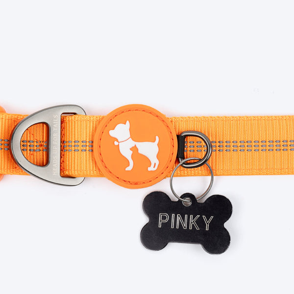 HUFT Xplorers Collar for Dogs (Orange)