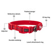 HUFT Xplorers Collar for Dogs (Red) Dogs-Collar, Leashes, harnesses Heads Up for Tails