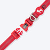 HUFT Xplorers Collar for Dogs (Red) Dogs-Collar, Leashes, harnesses Heads Up for Tails