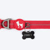 HUFT Xplorers Collar for Dogs (Red) Dogs-Collar, Leashes, harnesses Heads Up for Tails