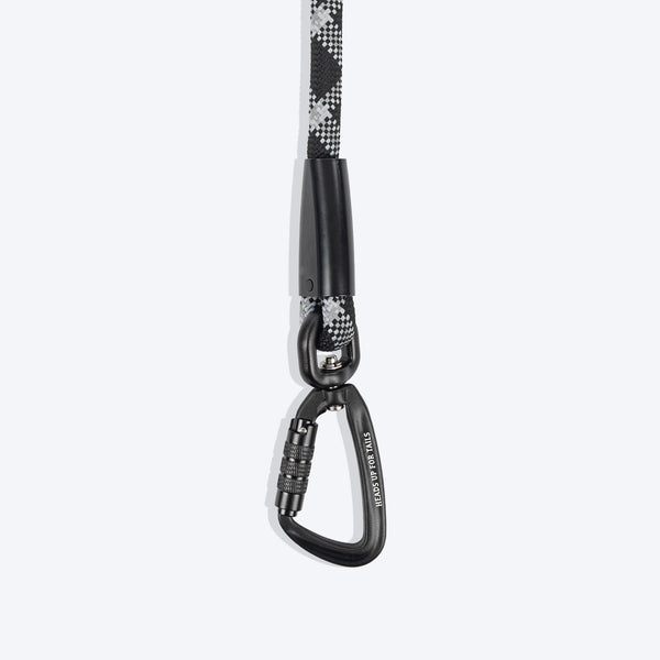 HUFT Xplorers Rope Leash for Dogs (Black)