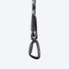 HUFT Xplorers Rope Leash for Dogs (Black) Dogs-Collar, Leashes, harnesses Heads Up for Tails