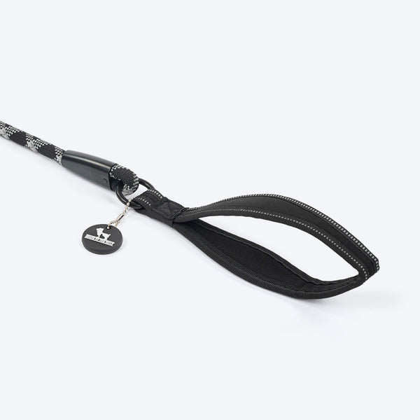 HUFT Xplorers Rope Leash for Dogs (Black)