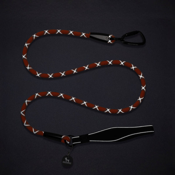 HUFT Xplorers Rope Leash for Dogs (Orange)
