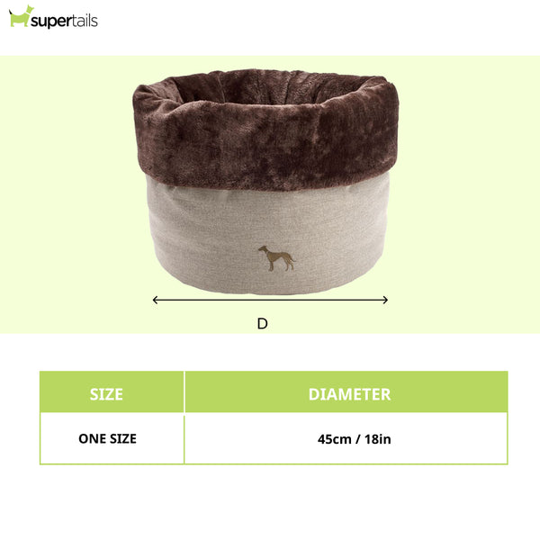 Hunter Livingston Bed for Dogs and Cats (Tan)