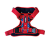 Dogobow Double Padded Harness with Hearty Print for Dogs (Blue and red ) Dogs-Collar, Leashes, harnesses Dogobow Dropship