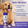 Bscly Lavender & Aloe Vera Heat Cooling Powder for Dogs Dogs-Health & Wellness Bscly