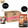 Sheba Chicken Loaf Rich Premium Kitten (2 to 12 Months) Fine Cat Wet Food Cats-Wet Food Sheba 48x70g + 1.5kg