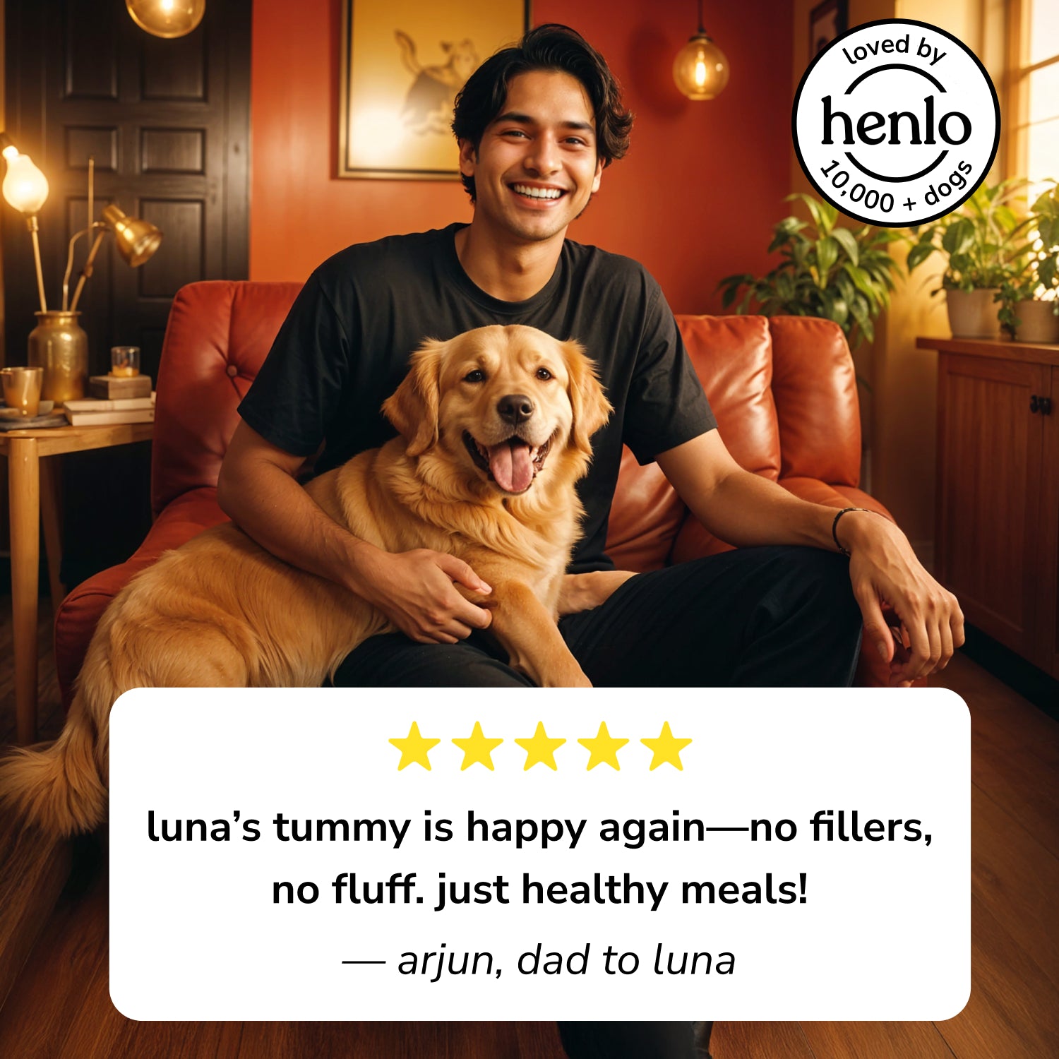 Henlo Chicken & Vegetable Baked Dry Food for Puppies | 100% human grade ingredients