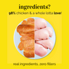 Henlo Everyday Topper for Home Cooked Food and Chicken Jerky Treats for Dogs Combo Dogs- Dry Food Henlo