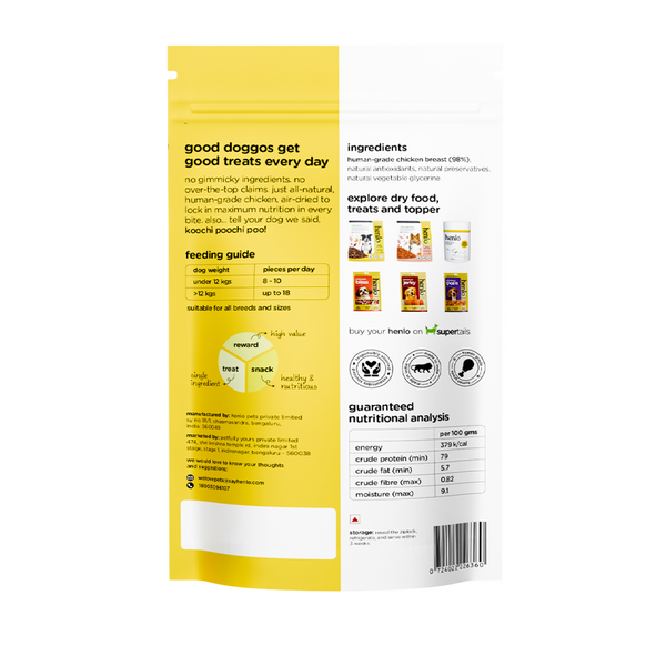 Henlo Starter Pack | Complete diet for puppy and adult dog