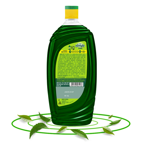 Nimyle Neem Herbal Based 99.9% Anti Bacterial Liquid Floor/Surface Cleaner for Kids & Pets