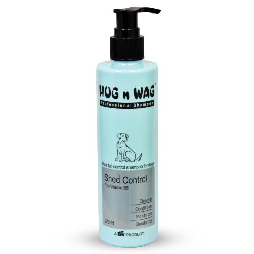 Ttk Hug n Wag Professional Shed Control Shampoo with Pro Vitamin B5 for Dogs
