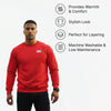 Cat Parent Sweatshirt For Men and Women (Red) Pet Parent-Clothing & Accessories Skatrs