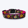 Aramesh Coastal Bloom Adjustable Collar for Dogs (Pink and Navy blue) Dogs-Collar, Leashes, harnesses Aramesh Dropship