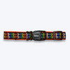 Aramesh Colourful Trails Adjustable Collar for Dogs (Orange) Dogs-Collar, Leashes, harnesses Aramesh Dropship