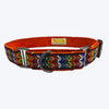 Aramesh Colourful Trails Martingale Collar for Dogs (Orange) Dogs-Collar, Leashes, harnesses Aramesh Dropship S