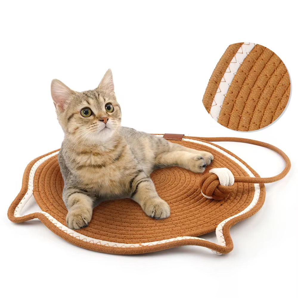 Talking Dog Club Rope Scratcher Mat for Cats Cats-Toys Talking Dog Club Dropship