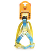 Basil Padded Adjustable Harness for Dogs (Blue/Yellow) Dogs-Collar, Leashes, harnesses Basil S:12-18in Chest