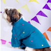 15 Furries Mirrorwork Kurta for Dogs (Teal Blue) Dogs-Clothing & Accessories 15 Furries Dropship