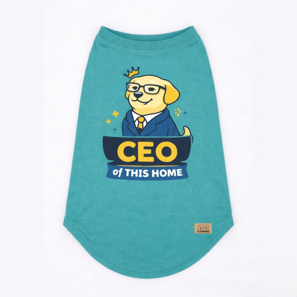 15 Furries CEO Sleeveless T shirts for Dogs (Blue)