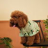 15 Furries Linen Bone Embroidered Kurta for Dogs (Mint Green) Dogs-Clothing & Accessories 15 Furries Dropship