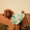 15 Furries Linen Bone Embroidered Kurta for Dogs (Mint Green) Dogs-Clothing & Accessories 15 Furries Dropship