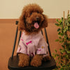 15 Furries Linen Bone Embroidered Kurta for Dogs (Lavender) Dogs-Clothing & Accessories 15 Furries Dropship