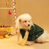 15 Furries Furwali Festival Kurta with Dupatta for Dogs (Bottle Green) Dogs-Clothing & Accessories 15 Furries Dropship