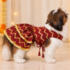 15 Furries Zari Gold Lehenga for Dogs & Cats (Maroon Red) Both-Clothing & Accessories 15 Furries Dropship