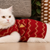 15 Furries Jashn Sherwani for Cats (Crimson Red) Cats-Clothing & Accessories 15 Furries Dropship