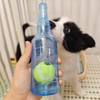 Talking Dog Club Ball in Bottle Rubber Chew Toy for Dogs (Blue) Dogs-Toys Talking Dog Club Dropship