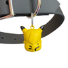 Talking Dog Club Pikachu Mouse Cartoon Collar Bell For Cats & Dogs (Yellow)