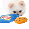 Talking Dog Club Chocolate Chip Cookie Interactive Plush Toy for Dogs (Blue) Dogs-Toys Talking Dog Club Dropship 14cm