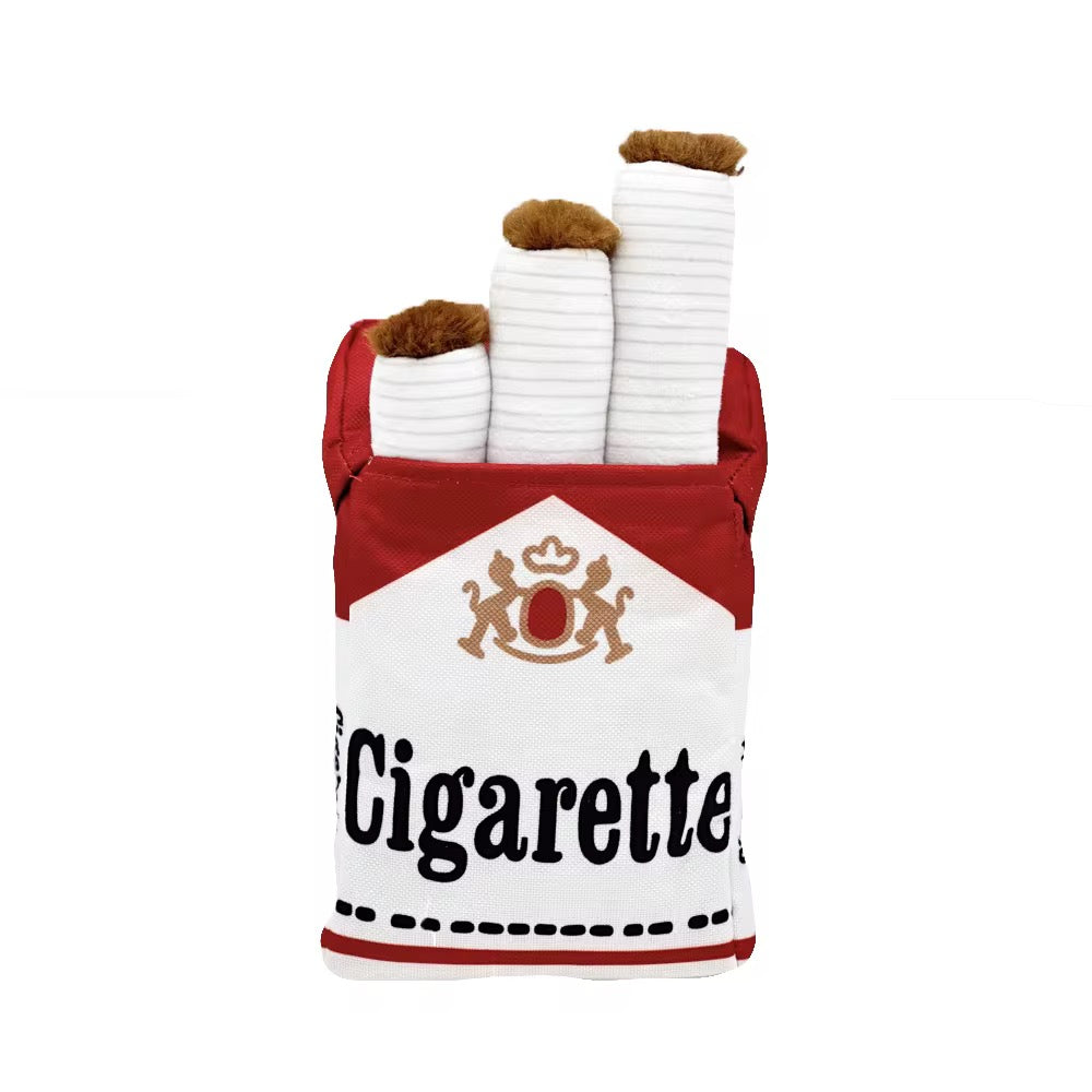 Talking Dog Club No Smoke Cigarette with Cover Plush Toy for Dogs Dogs-Toys Talking Dog Club Dropship 20x12cm