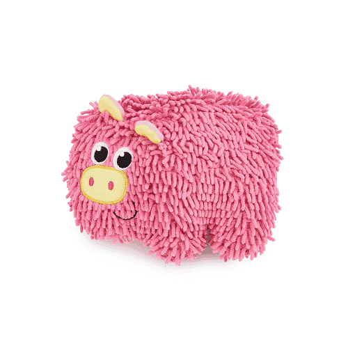 Barkbutler x Fofos Tough Pig Chew Toy for Dogs
