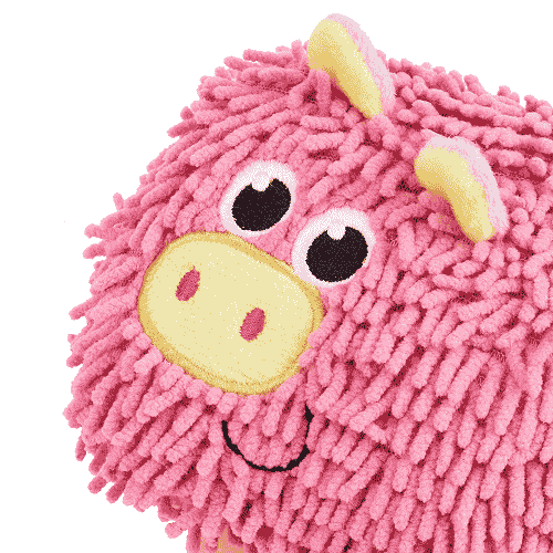 Barkbutler x Fofos Tough Pig Chew Toy for Dogs