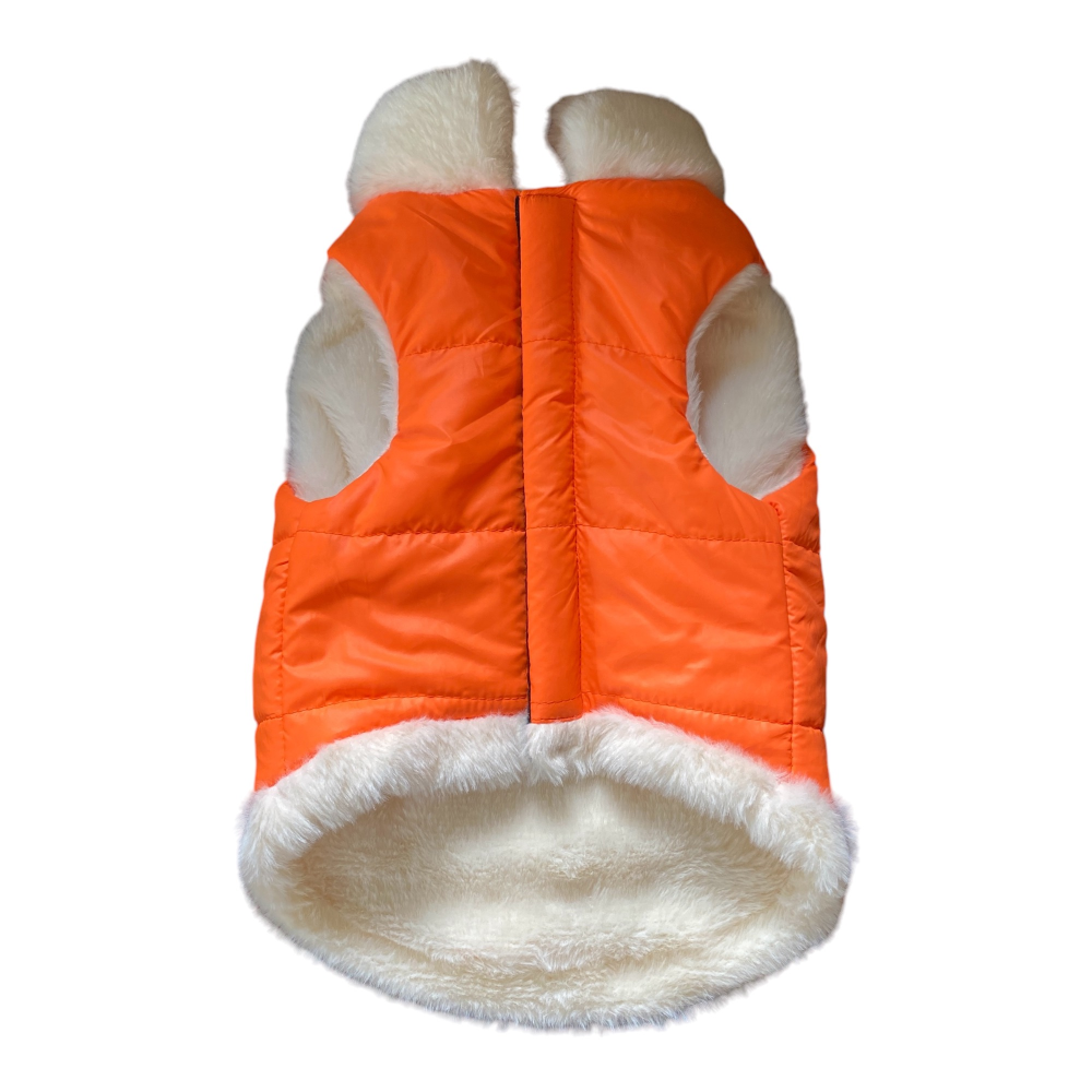 Woofiezz Warm & Comfortable Stylish Jackets for Dogs and Cats (Orange) Both-Clothing & Accessories Woofiezz Dropship