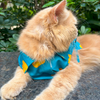 15 Furries Little Duckling Shirt for Cats (Green and yellow) Cats-Clothing & Accessories 15 Furries Dropship